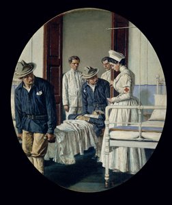 Bir askeri hastanede by Vasili Vasilievich Vereshchagin
