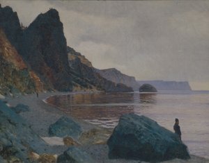George Manastırı yakınında. Kırım by Vasili Vasilievich Vereshchagin