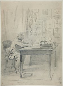 Yazar Faddei Bulgarin portresi 1789-1859, 1840