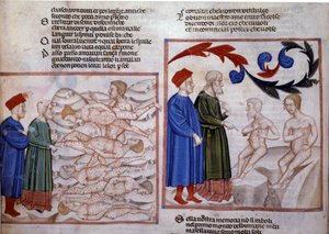 Dante ve Virgil, Arezzo