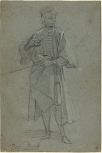 Bir Adam Figürü [rekto]