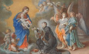 Madonna ve Saint Louis Gonzaga