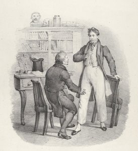 Çatlak. VIII: Nasıl Doktor! Ne, Doktor, 1824. by Victor Adam