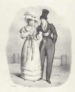 Çatlak. V: O dürüst bir kadın O dürüst bir kadın, 1824. by Victor Adam