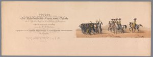 Utrecht Uygulamalı Bilimler Üniversitesi'nin ikinci yüzüncü yılında tarihi alayı, 1836 (başlık baskısı) Hollanda Ordularının Oostende Alayı, 3 Temmuz 1600, Nieuwpoort'taki zaferden sonraki gün; HH Stud tarafından verilen kostümlü sunuma göre by Victor Adam