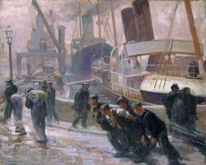 Şafakta Liverpool Liman İşçileri, 1903