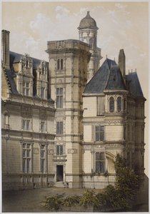 Hotel of Anjou, Angers, illustration from 