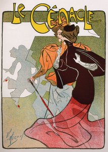 The Cenacle, Belçika, 19. yüzyılın sonu (poster) by Victor Mignot