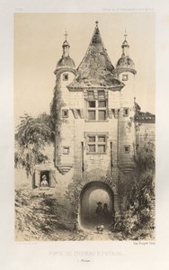 15. Yüzyılın Pitoresk Mimarisi veya Anıtları. ve XVI. Yüzyıllar: XV ve XVI Yüzyılların Chateaux De France: Pl.7, Chateau d
