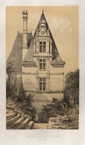 ...lütfen. 37, Château De La Ranciere Maine ve Loire, 1860. by Victor Petit