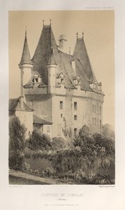 ...lütfen. 51, Chateau De Jumillac Dordogne, 1860.