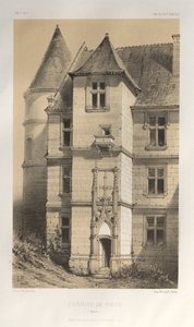 ...lütfen. 62, Chateau De Folin Yonne, 1860. by Victor Petit