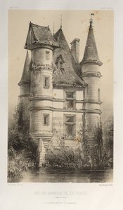 ...lütfen. 63, Eski Malikane De La Fosse Saône et Loire, 1860. by Victor Petit