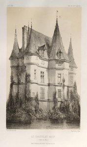 ... Levha 67, Le Chastenet-Neuf Saône et Loire, 1860. by Victor Petit