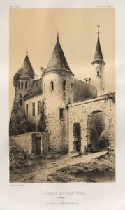 ...lütfen. 89, Château du Vaumissel Calvados, 1860. by Victor Petit