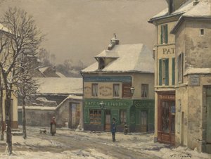Banliyölerde Kar Etkisi, c.1875-85