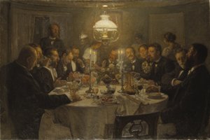 İsveççe: Sanatçılar arasında Bir Sanatçı Buluşması by Viggo Johansen