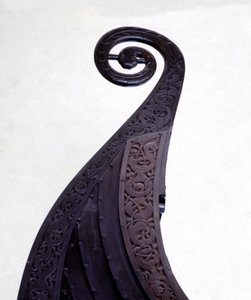 9. yüzyıldan kalma Oseberg