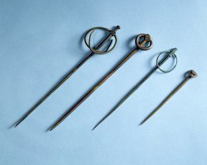 Saç tokası, Viking, c.9-11. yüzyıl (bronz)