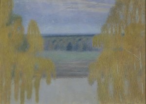 Sonbahar, 1905 by Viktor Elpidiforovich Borisov Musatov