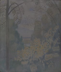 Fındık ağacı, 1905 by Viktor Elpidiforovich Borisov Musatov