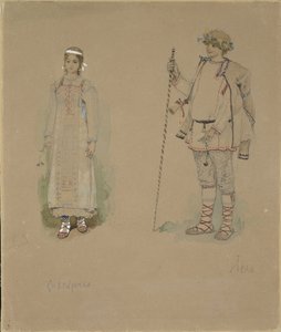 Snow Maiden ve Lel. N. Rimsky-Korsakov
