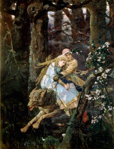 Tsarevich Ivan Boz Kurda Biniyor, 1889