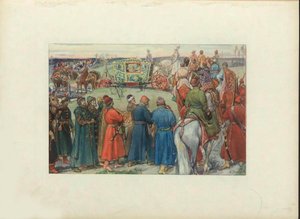 Çar Alexei Mihayloviç Av Yolculuğu, 1896 by Viktor Mikhaylovich Vasnetsov
