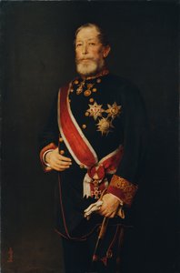 Julius Graf von Falkenhayn by Viktor Stauffer