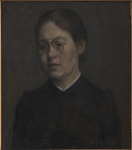 Ressam Elisabeth Wandel by Vilhelm Hammershøi