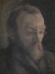 Sanat tarihçisi Karl Madsen, daha sonra Statens Kunst Müzesi Müdürü by Vilhelm Hammershøi