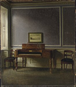 Eski piyano. Strandgade 30 (Eski Piyano. Strandgade 30) by Vilhelm Hammershoi