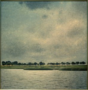 Gentofte Bkz. by Vilhelm Hammershoi