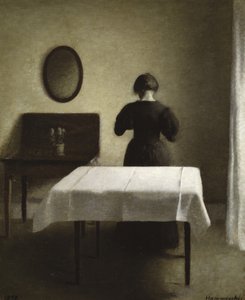 İçişleri, 1898 by Vilhelm Hammershoi