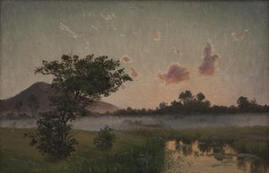 Ry yakınlarında Bir Yaz Akşamı by Vilhelm Kyhn
