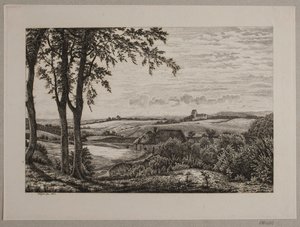 Öğleden sonra manzarası, Zelanda by Vilhelm Kyhn
