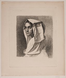 İtalyan köylü kızı by Vilhelm Kyhn