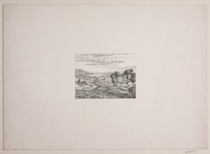 Himmelbjerg bölgesinden manzara by Vilhelm Kyhn