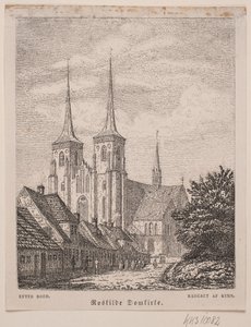 Roskilde Katedrali by Vilhelm Kyhn