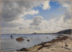 Kronborg manzaralı Zelanda