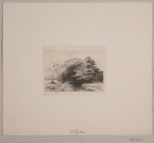 Bir ormanın eteklerinde by Vilhelm Kyhn