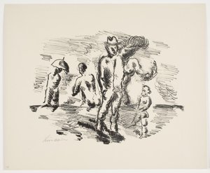 "Klingens Kunstnermappe Nr. 2" dergisinden by Vilhelm Lundstrøm