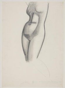 Kadın modeli, gövde by Vilhelm Lundstrøm