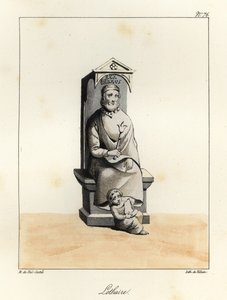 Lothair I, Lothar I, Carolingian imparatoru, İtalya Kralı ve Orta Francia, 795-855 by Villain Villain