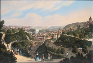 New Town, Vysehrad ve Smichov, c. 1830.