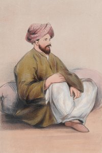 Siyasi Hizmete bağlı Binbaşı Eldred Pottinger, Bombay Topçuları
