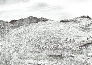 Coniston yaşlı adam, 2005 by Vincent Alexander Booth
