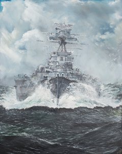 HMS Hood, Bismarck