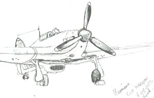 Hawker Kasırgası, 2013 by Vincent Alexander Booth
