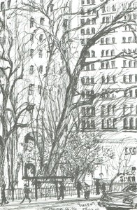 Madison Square parkı New York, 2003 by Vincent Alexander Booth